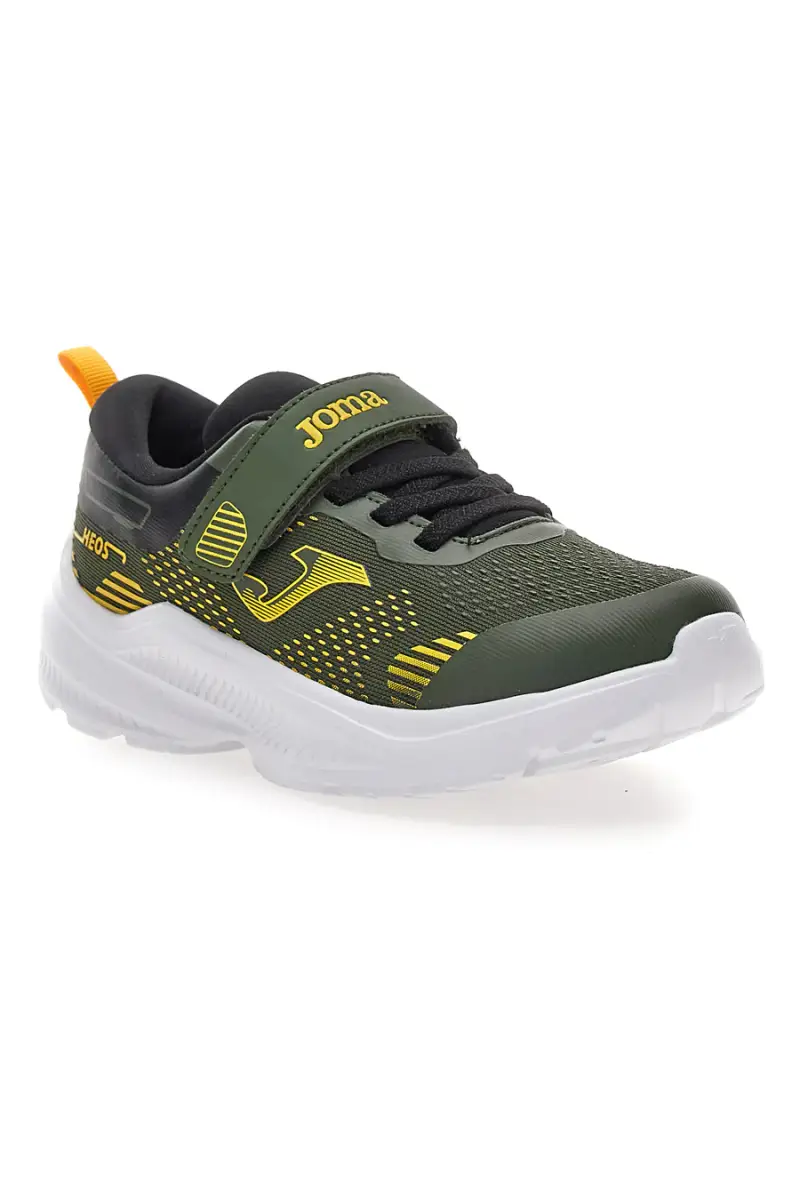 Sneakers verde militare con dettagli gialli Joma JHEOSW2523V [VERDE] miniatura 2