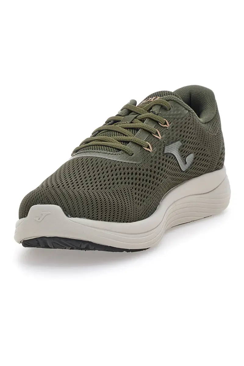 Sneakers verdi in mesh con Memory Foam Joma Cribbon Men 2523 [VERDE] miniatura 3
