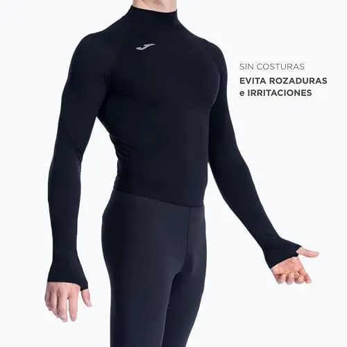 Joma T-shirt Uomo Nero 3134697 miniatura 2