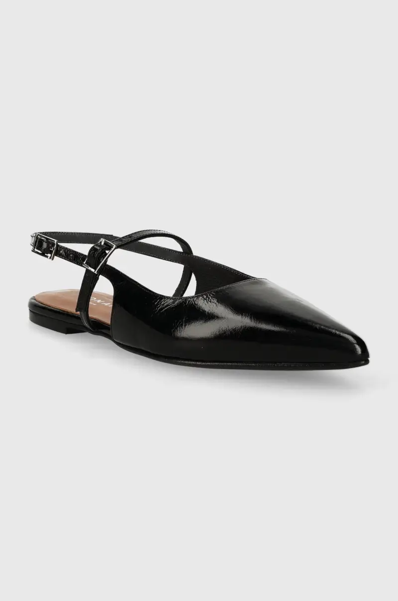 balerrine in pelle DURA colore nero 3400226 miniatura 2