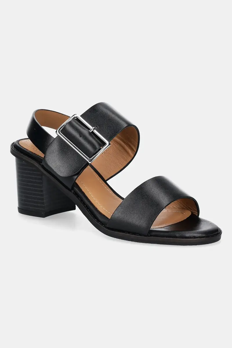 sandali in pelle ACRE colore nero 3400002