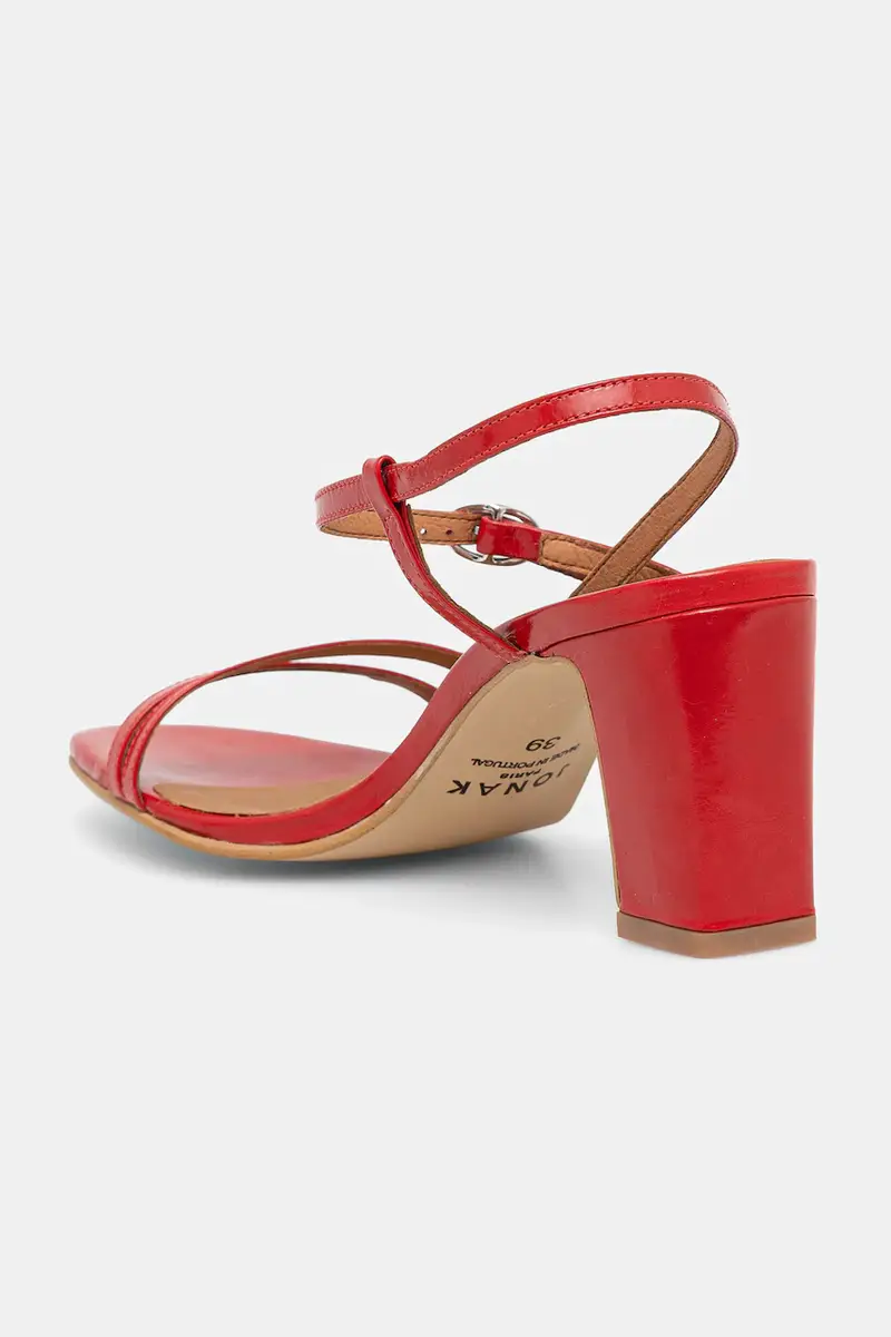 sandali in pelle VICOMTE colore rosso 3200428 miniatura 3