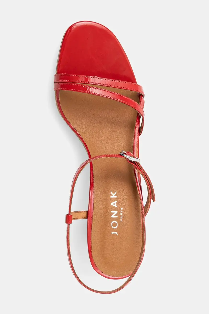 sandali in pelle VICOMTE colore rosso 3200428 miniatura 4