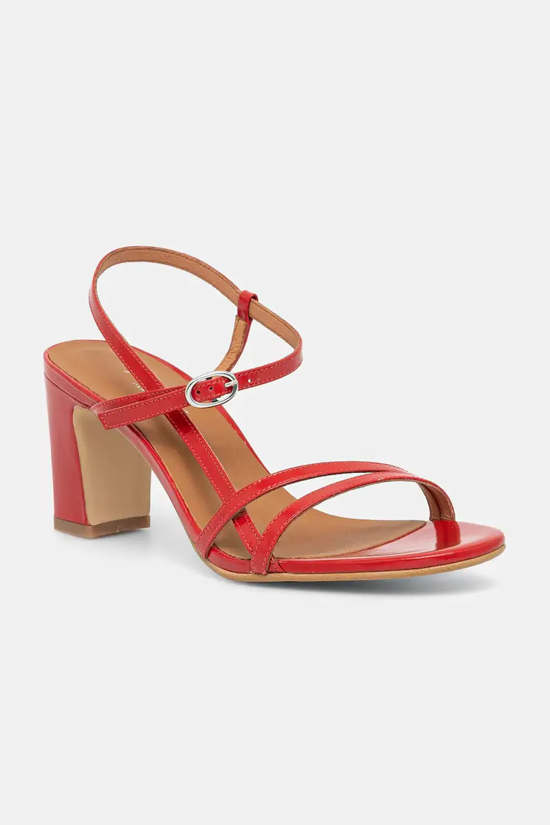 sandali in pelle VICOMTE colore rosso 3200428