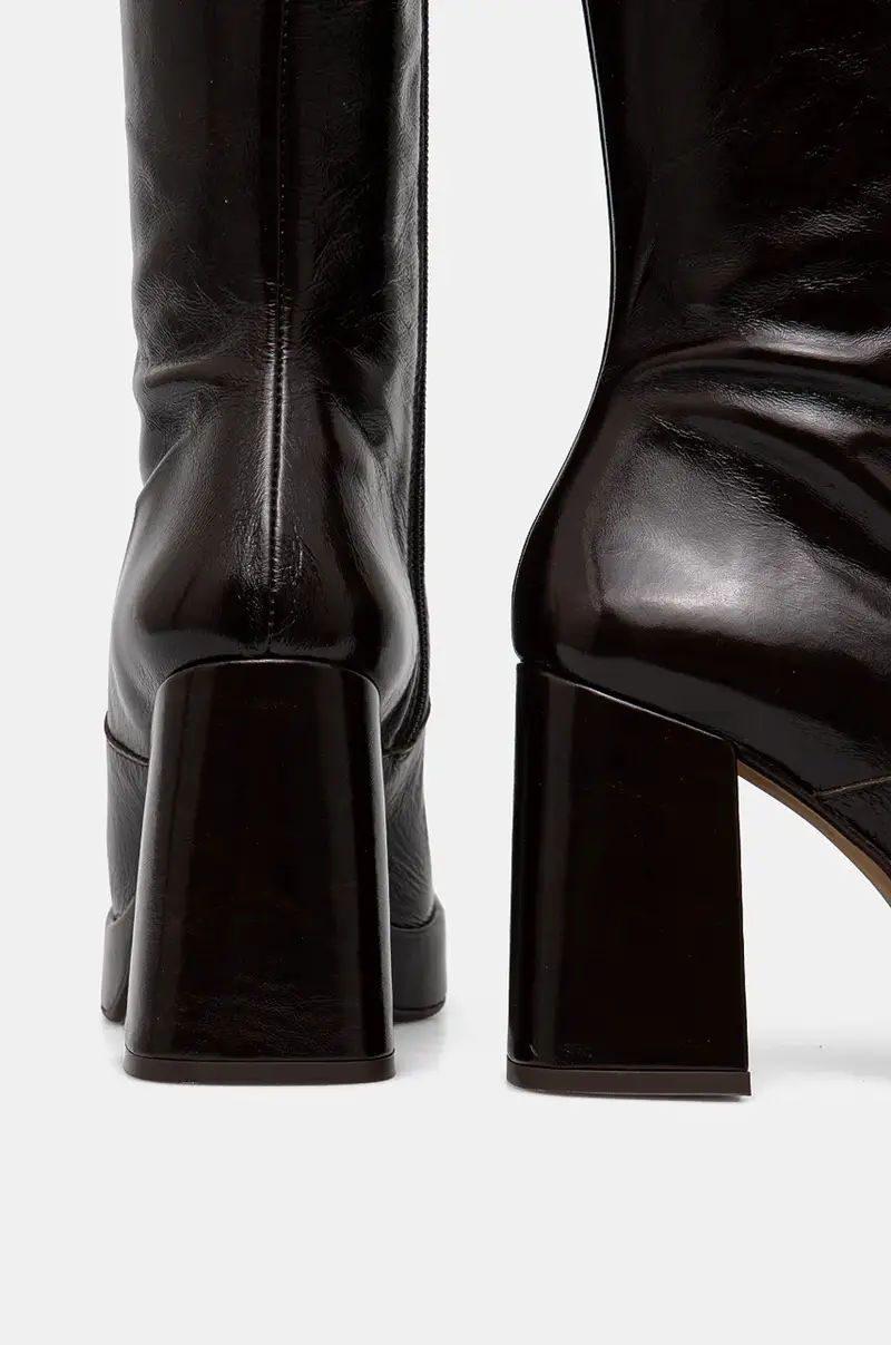 stivali in pelle BRYAN donna colore marrone 3500238 miniatura 4