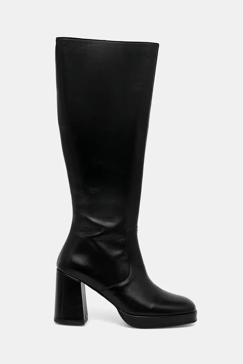 stivali in pelle VENDOME CUIR donna colore nero 3500102 miniatura 2