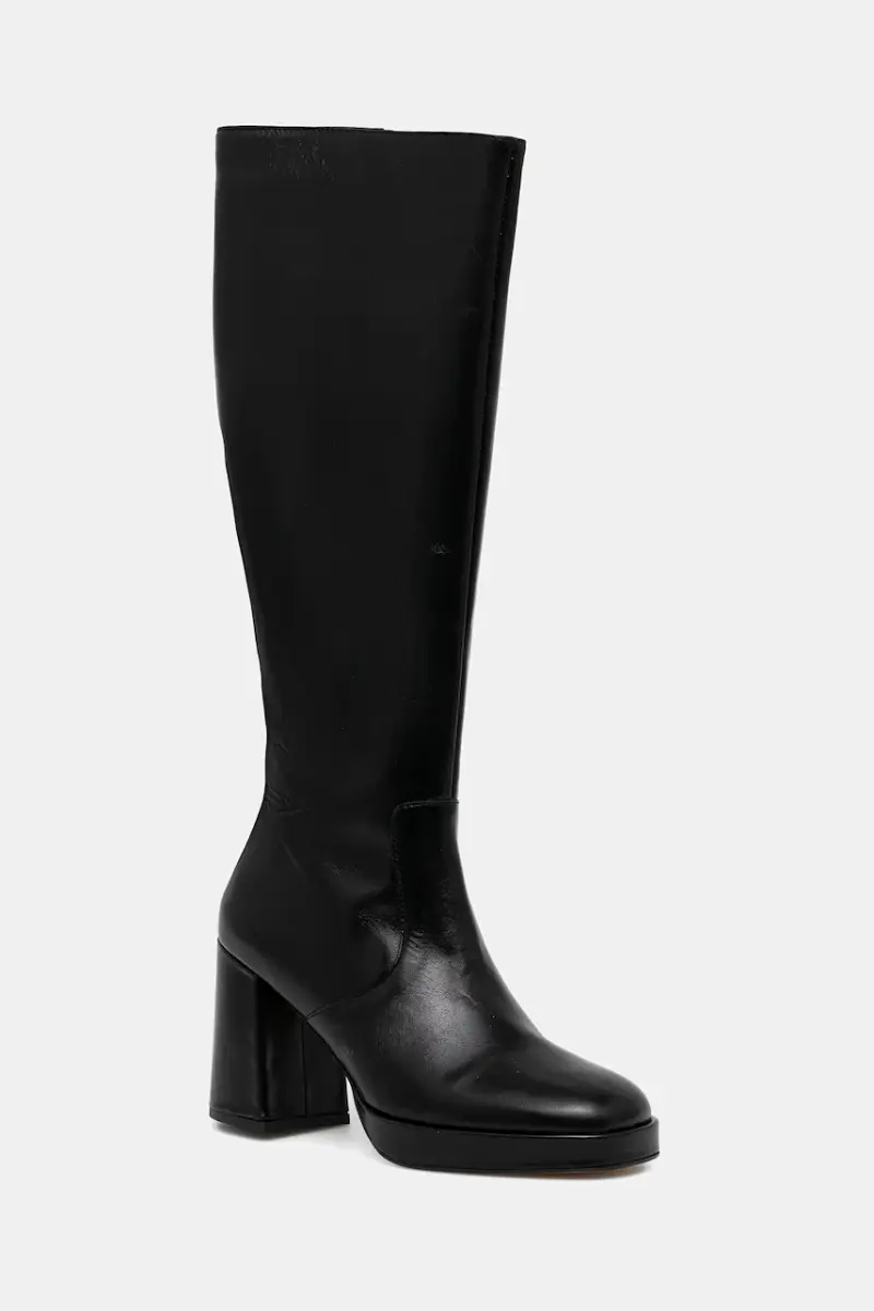 stivali in pelle VENDOME CUIR donna colore nero 3500102