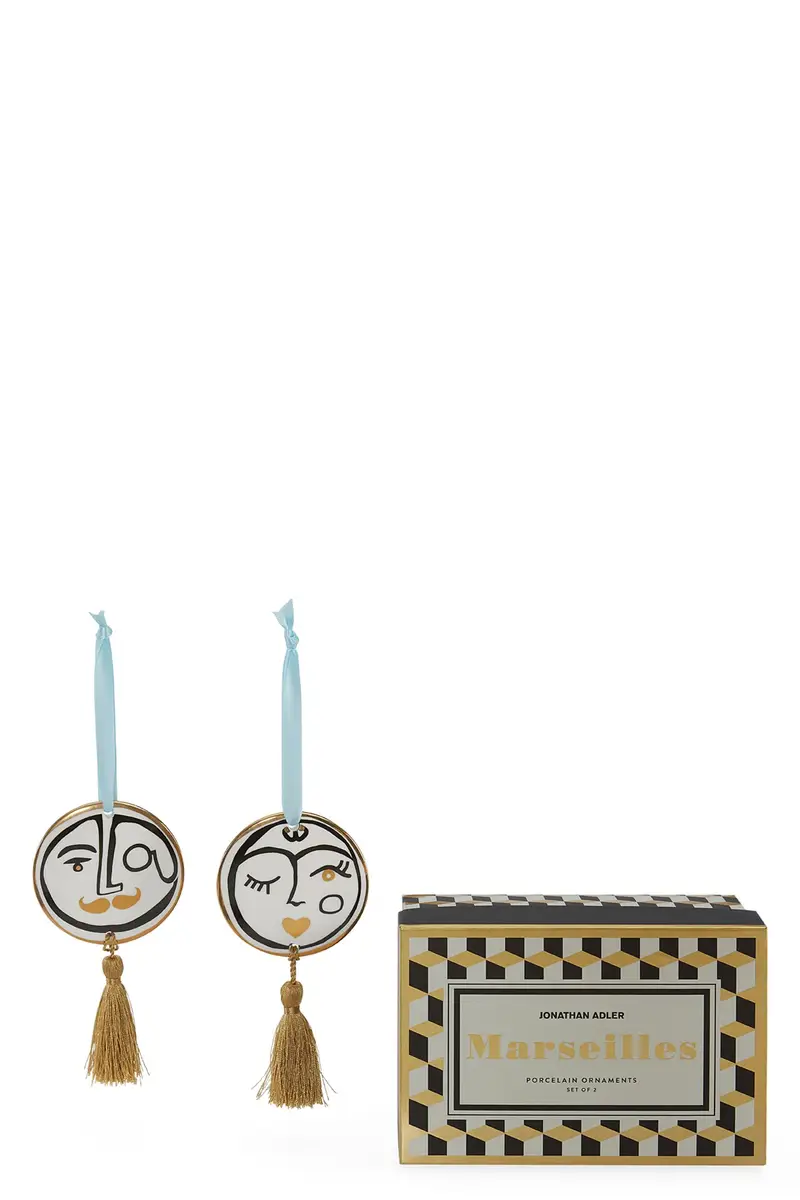 Set 2 Ornamenti Marseilles Multi