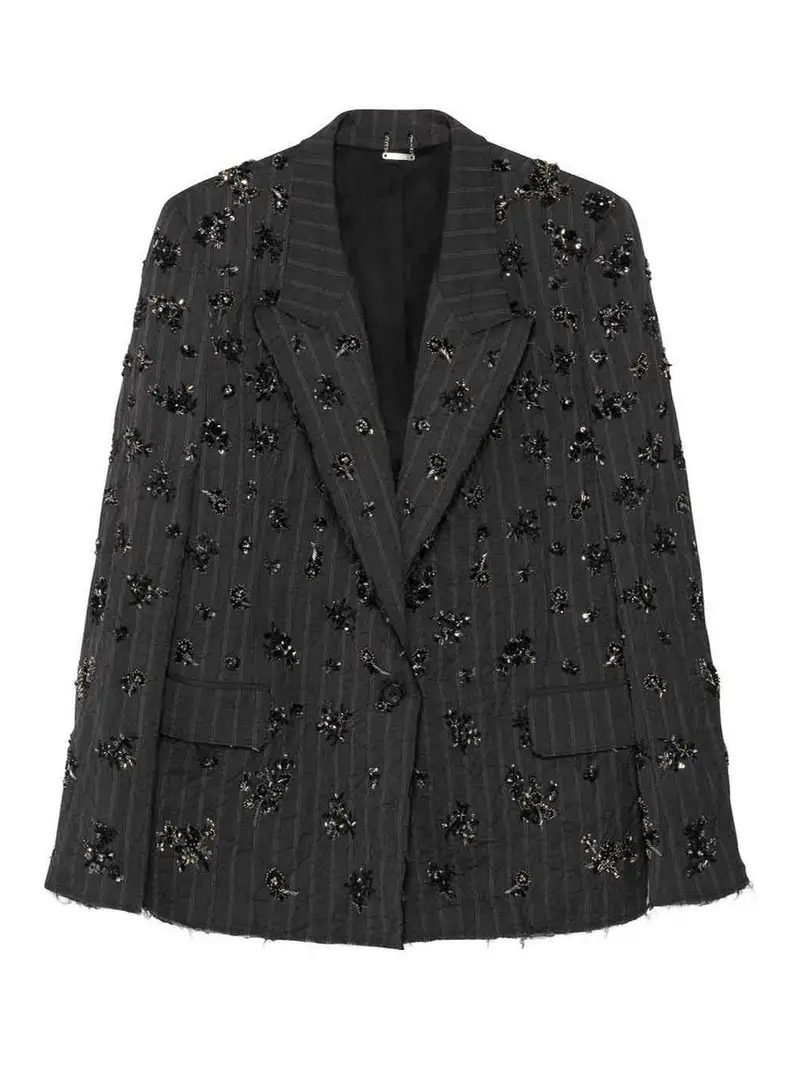 Blazer decorato Murphy Nero