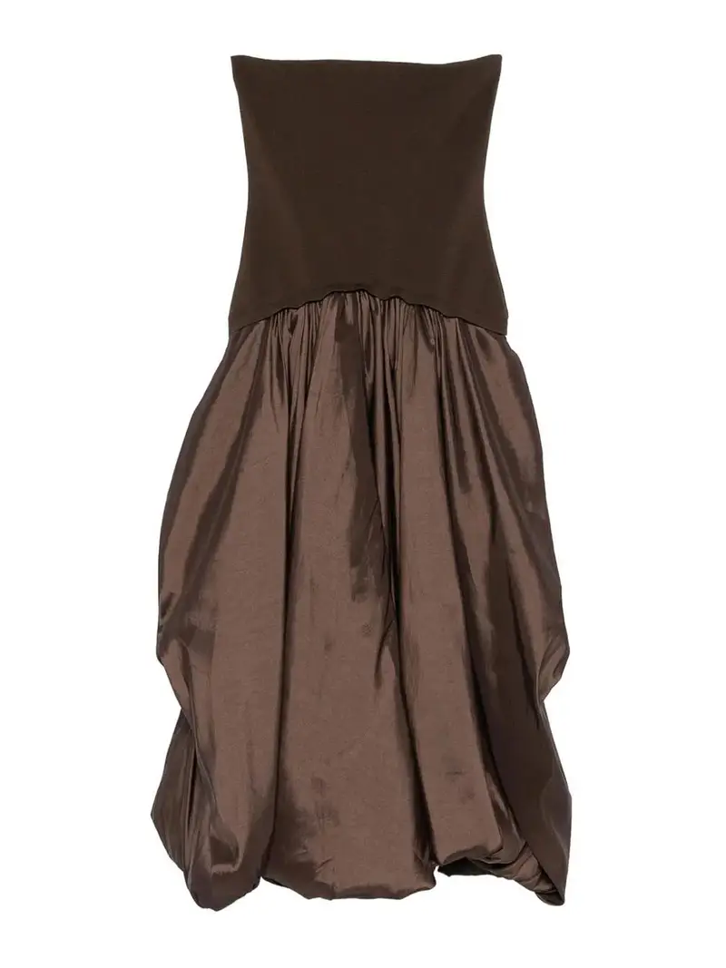 Vestito Izzy Marrone