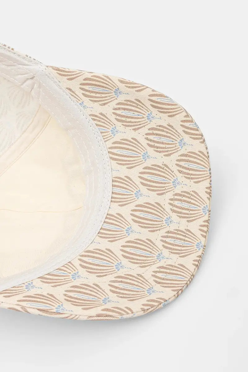 berretto da baseball in cotone colore beige 30047868 miniatura 4