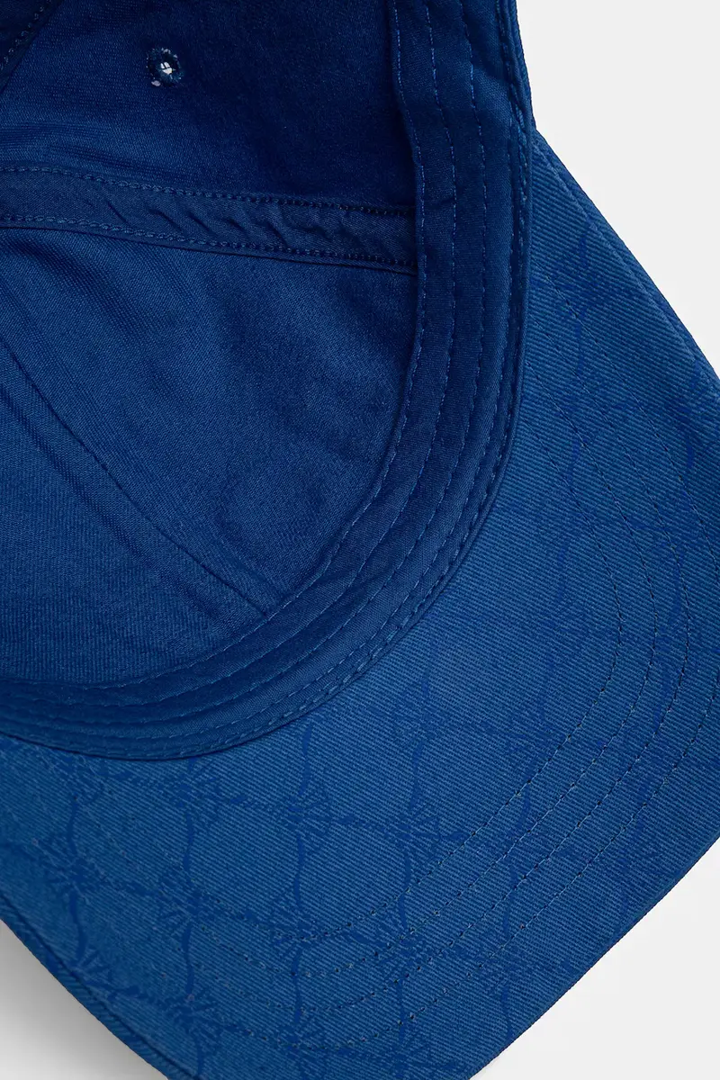 berretto da baseball in cotone colore blu miniatura 4