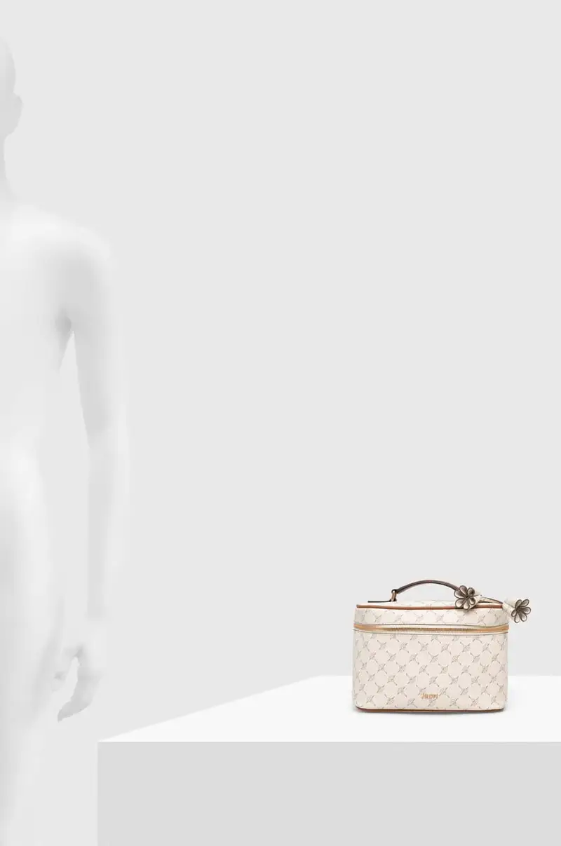 borsa da toilette Beige miniatura 5