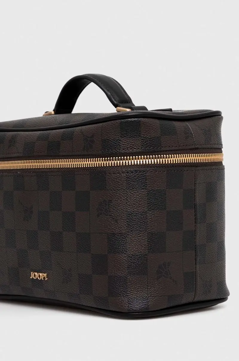 borsa da toilette Marrone miniatura 2