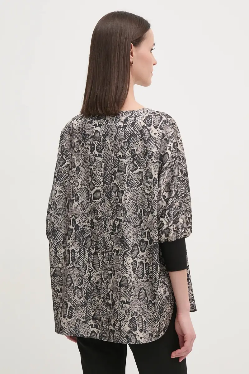 camicetta donna colore beige 30044813 10018881 miniatura 3