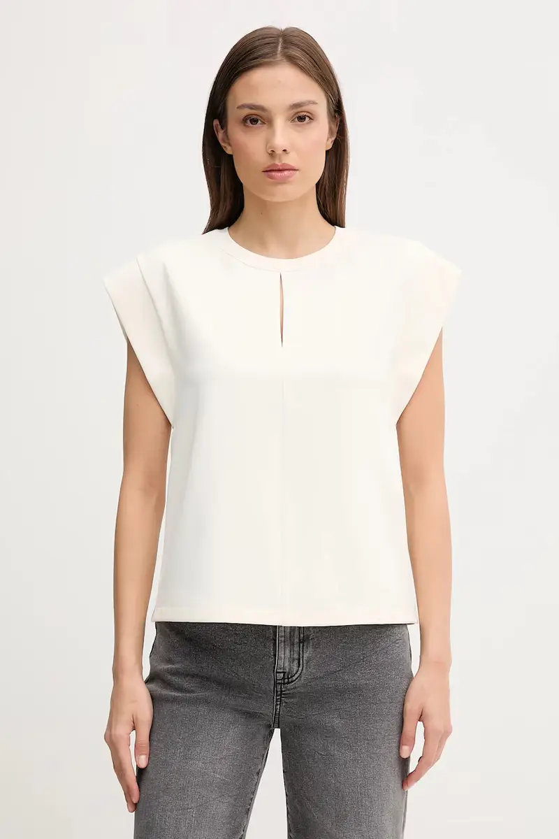 camicetta donna colore beige 30048081