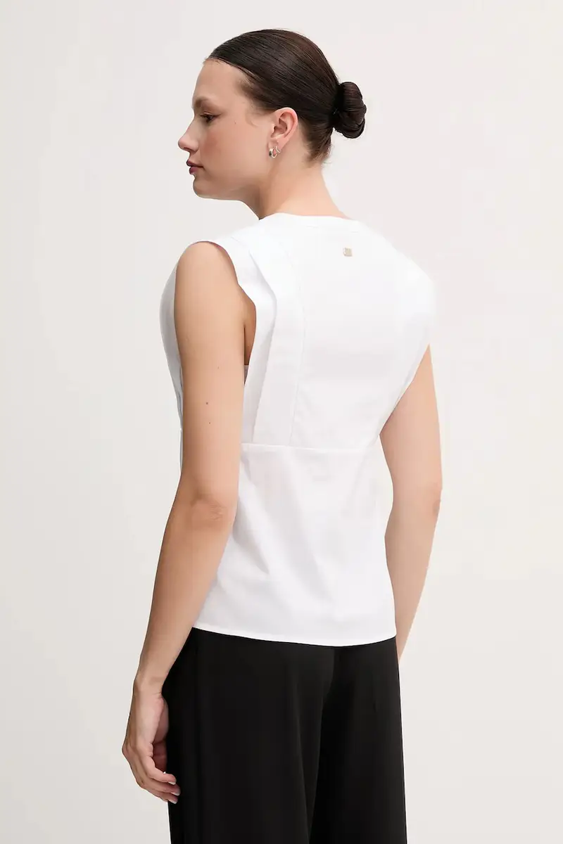 camicetta donna colore bianco 30042001 miniatura 3