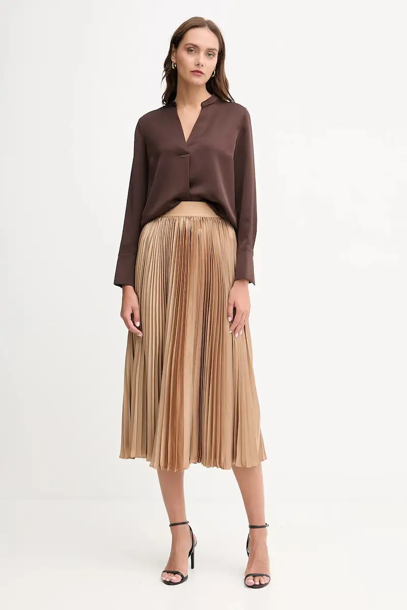 camicetta donna colore marrone 30048651 miniatura 2