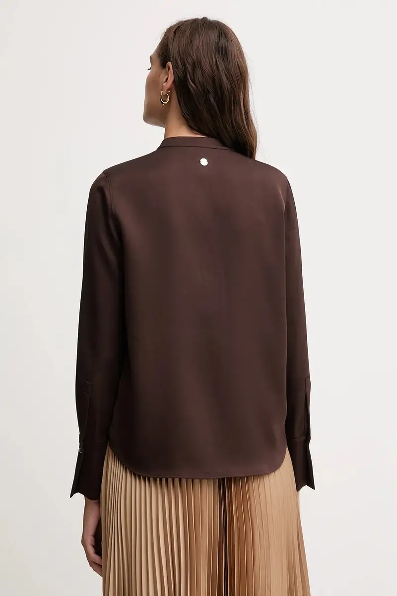 camicetta donna colore marrone 30048651 miniatura 3