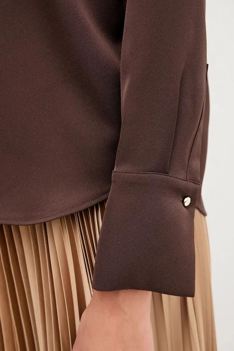 camicetta donna colore marrone 30048651 miniatura 4