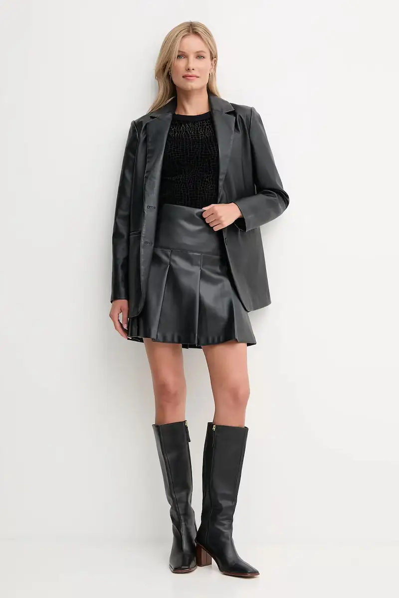 camicia a maniche lunghe colore nero 30048291 miniatura 2