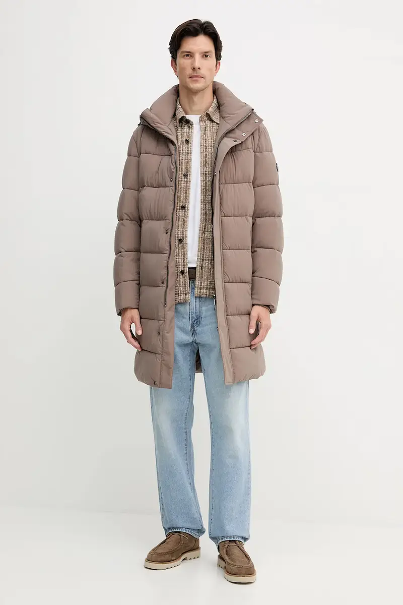 camicia con lana colore beige 30048785 miniatura 2