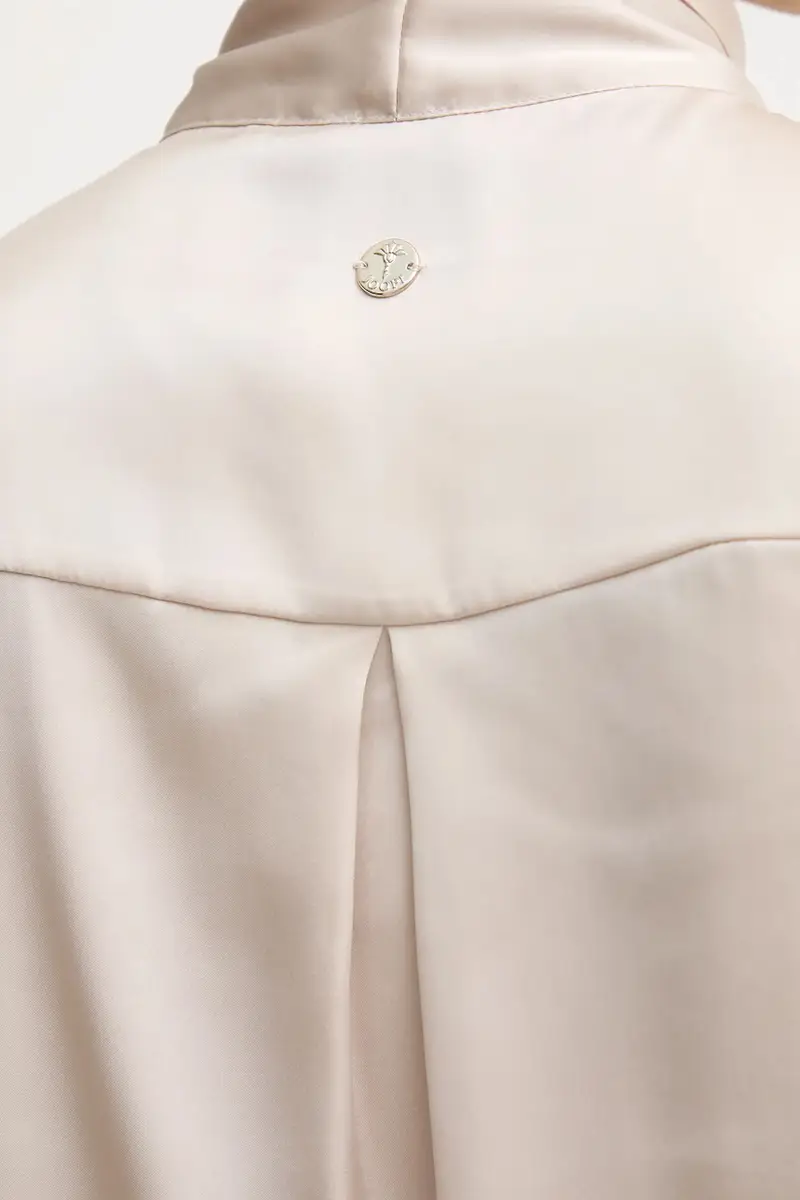 camicia donna colore beige 30048645 miniatura 5