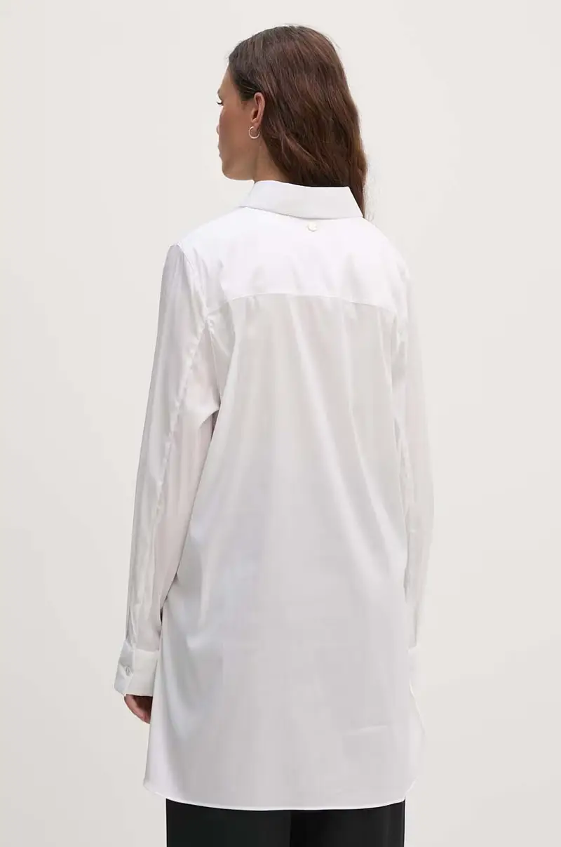 camicia donna colore bianco miniatura 3