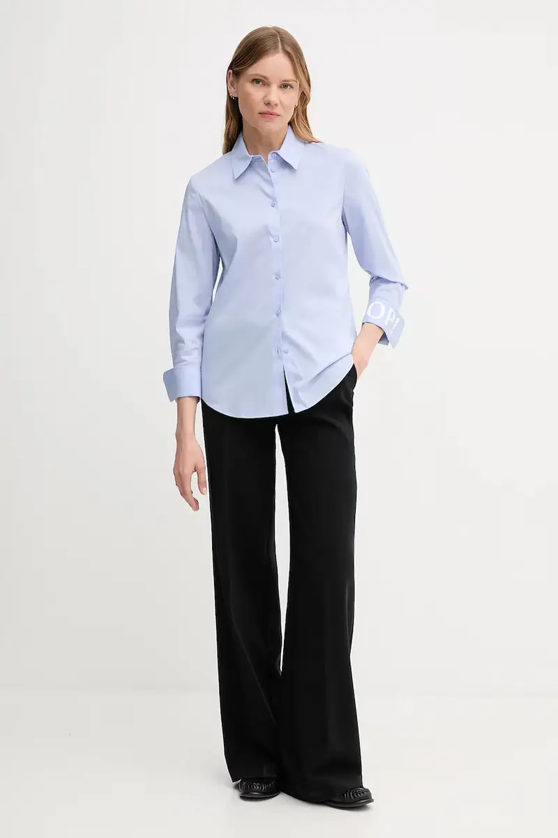 camicia donna colore blu 30047553 miniatura 2