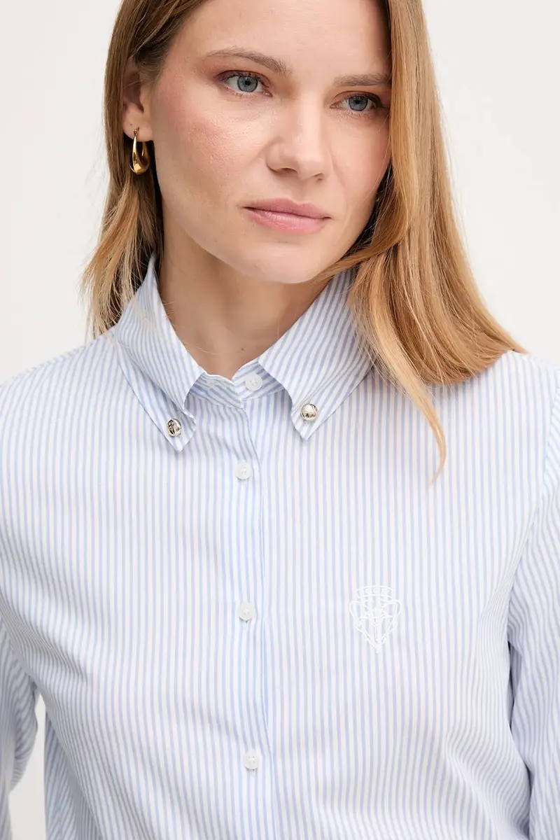 camicia donna colore blu 30047563 miniatura 4