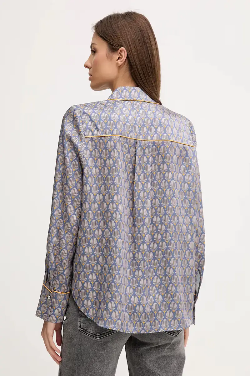 camicia donna colore violetto 30047621 miniatura 3