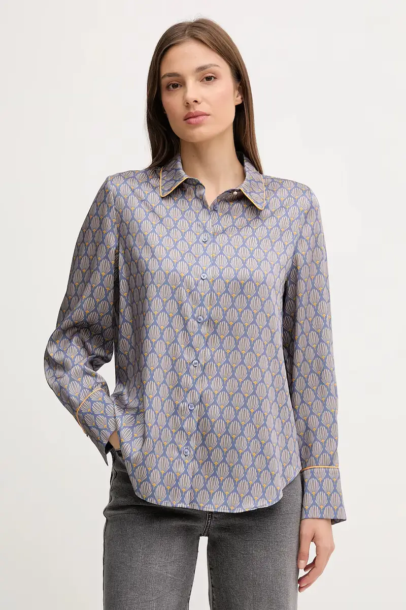 camicia donna colore violetto 30047621