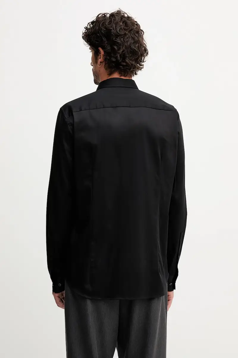 camicia uomo colore nero 30044608 miniatura 3