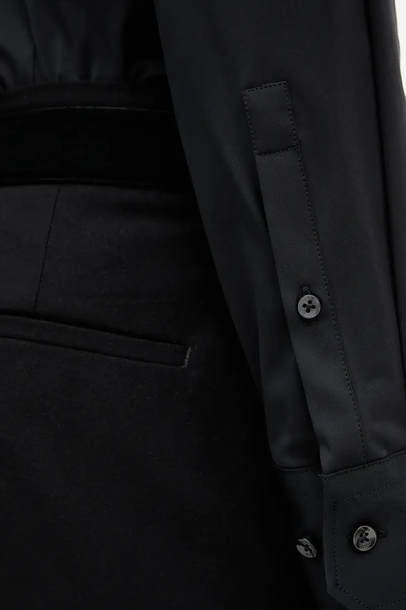 camicia uomo colore nero 30048248 miniatura 5