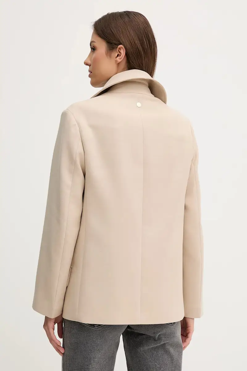 cappotto colore beige 30047990 miniatura 3