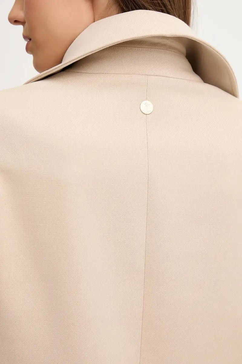 cappotto colore beige 30047990 miniatura 5