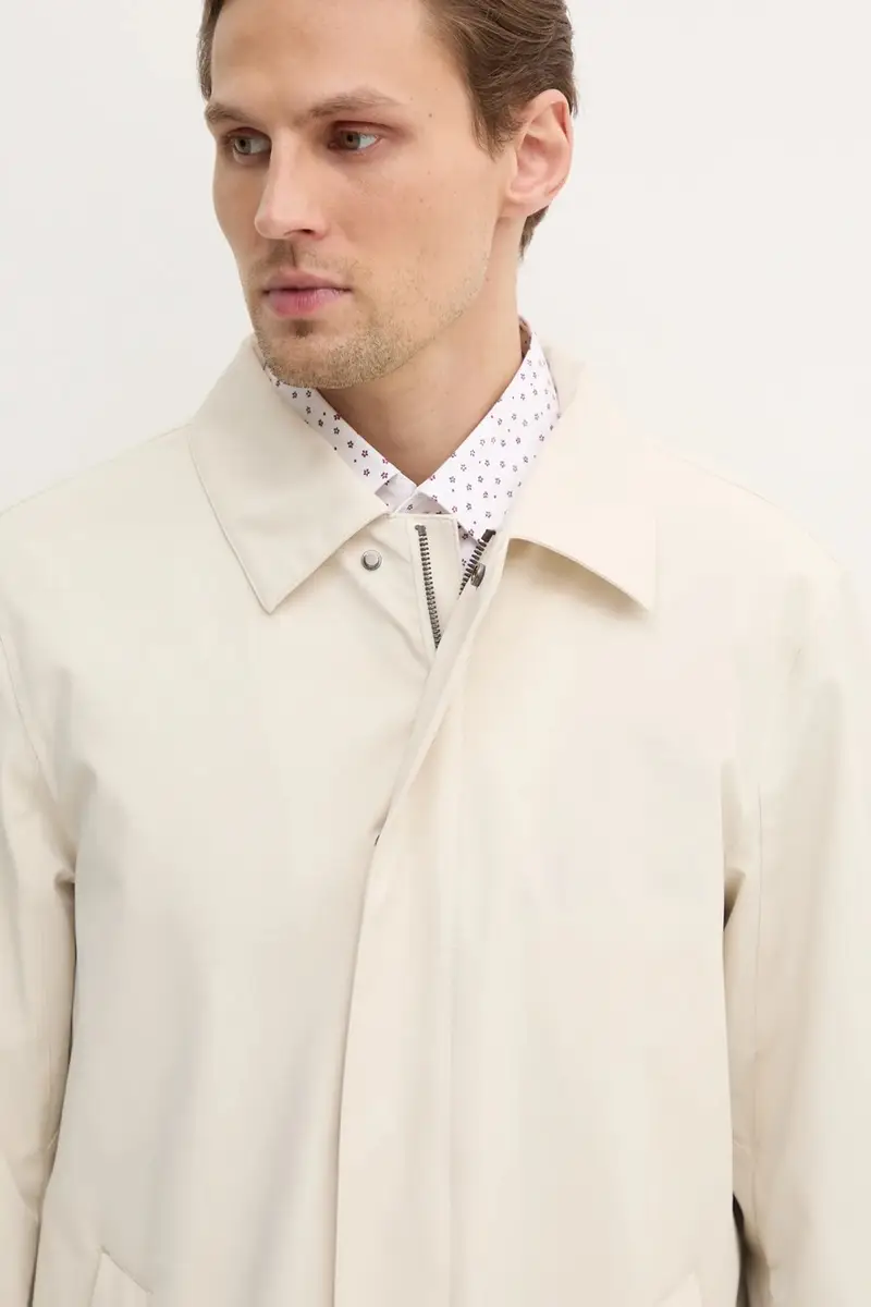 cappotto uomo colore beige 30045323 miniatura 4