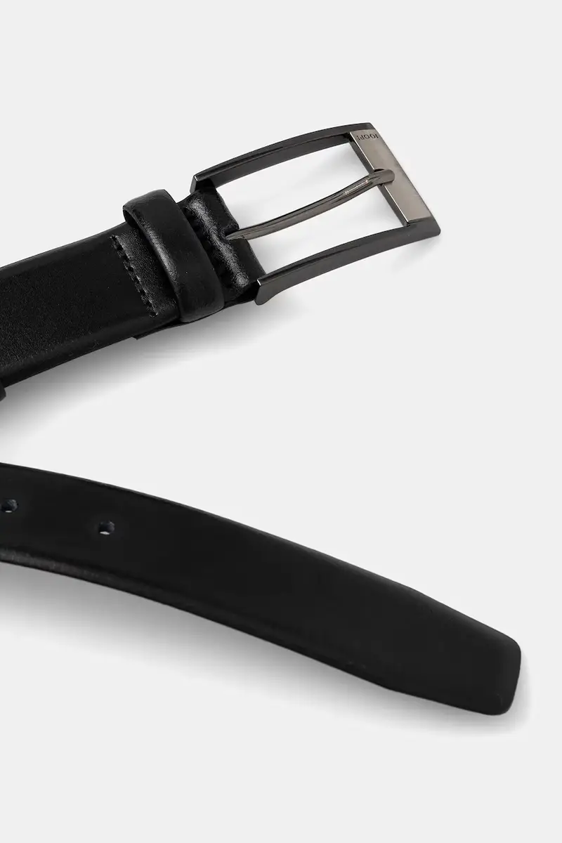 cintura in pelle uomo colore nero 7002 miniatura 2