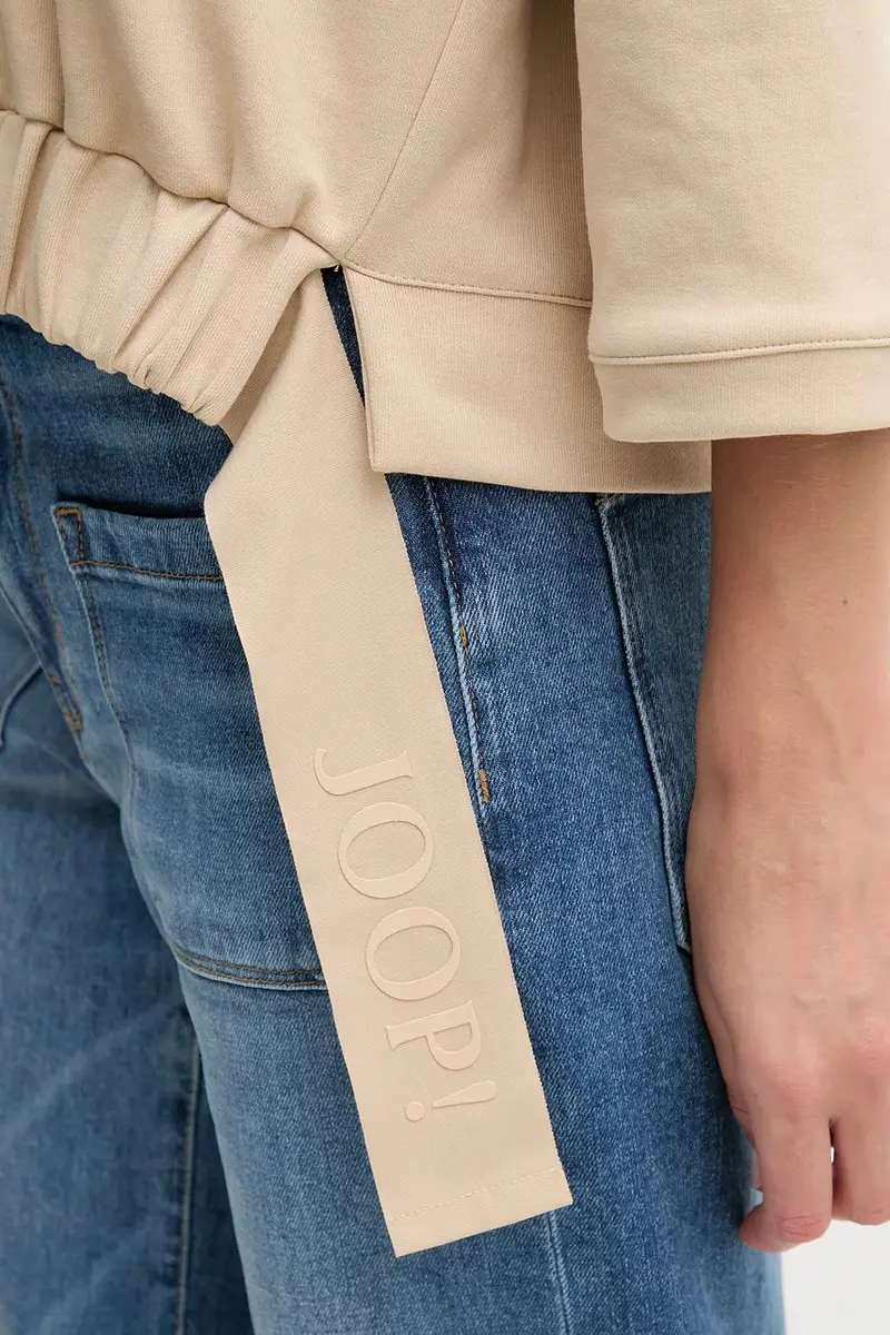 felpa donna colore beige 30047771 miniatura 5