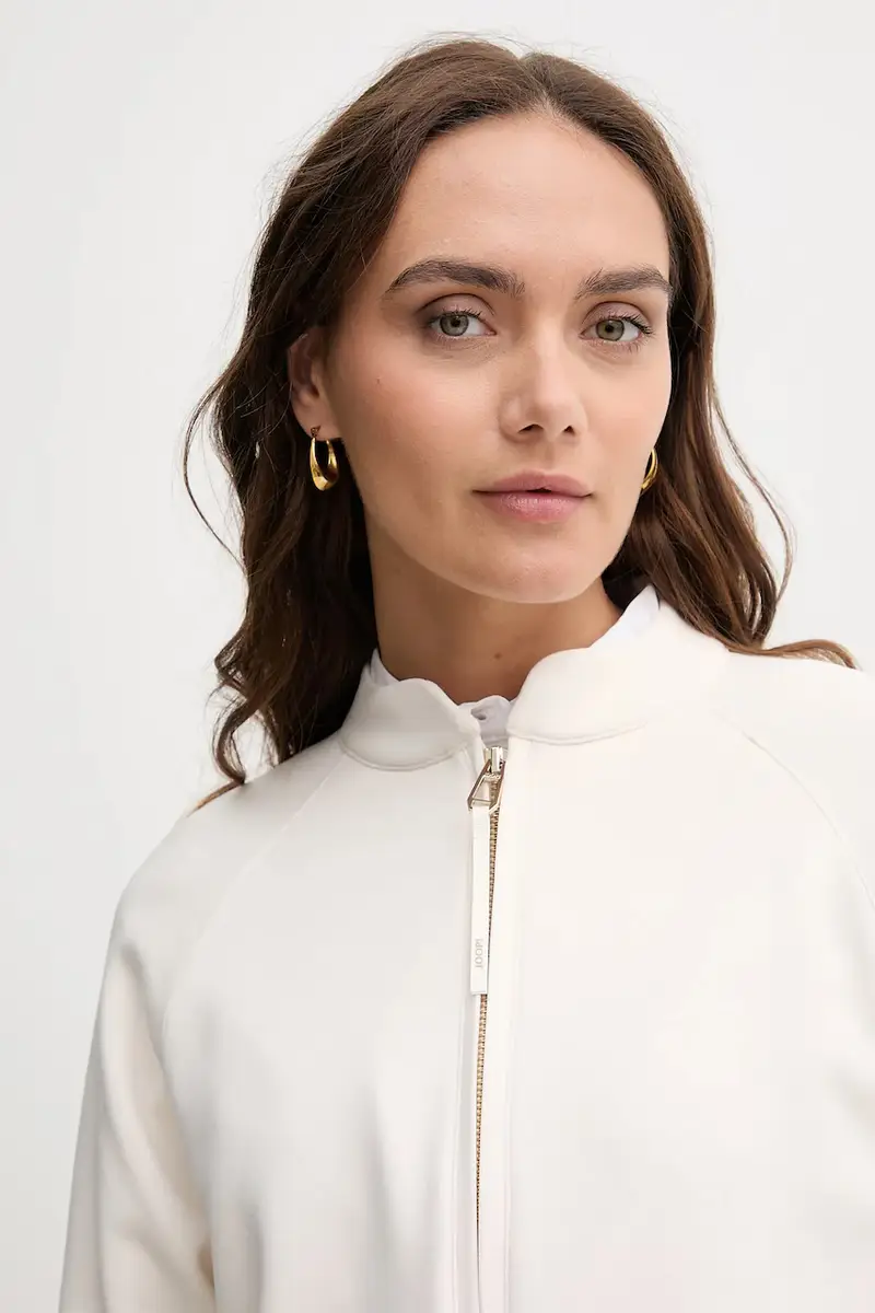 felpa donna colore beige 30048596 miniatura 4