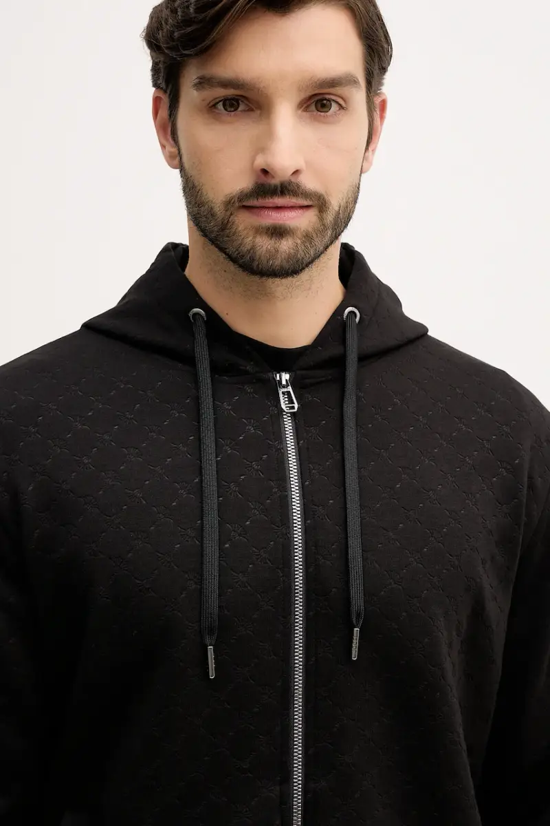 Joop! Joop! Maglia felpa nera per uomo miniatura 4