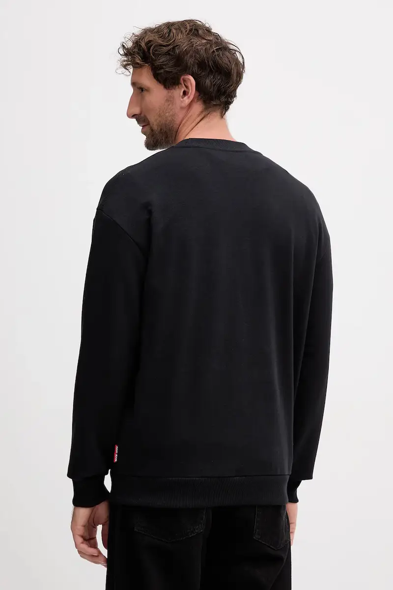 felpa uomo colore nero 30047005 miniatura 3