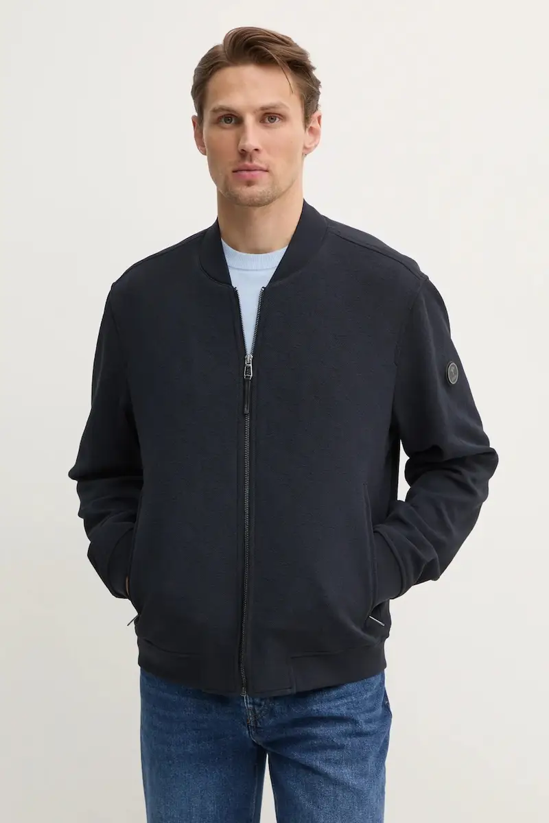 giacca bomber uomo colore blu navy 30045316