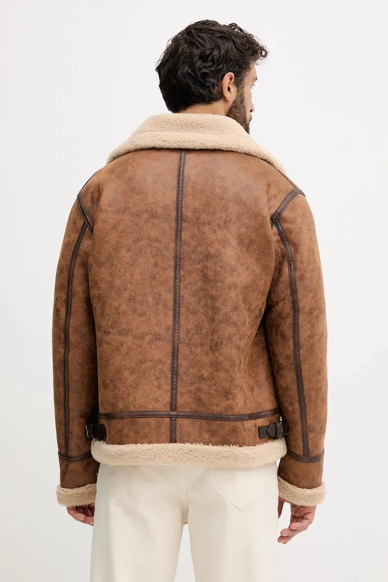 giacca colore marrone 30048775 miniatura 3