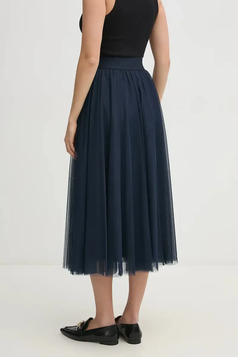 gonna colore blu navy 30046657 miniatura 3