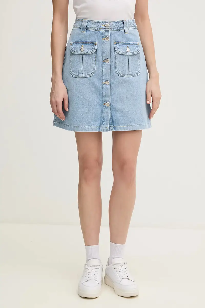 gonna di jeans colore blu 30046659