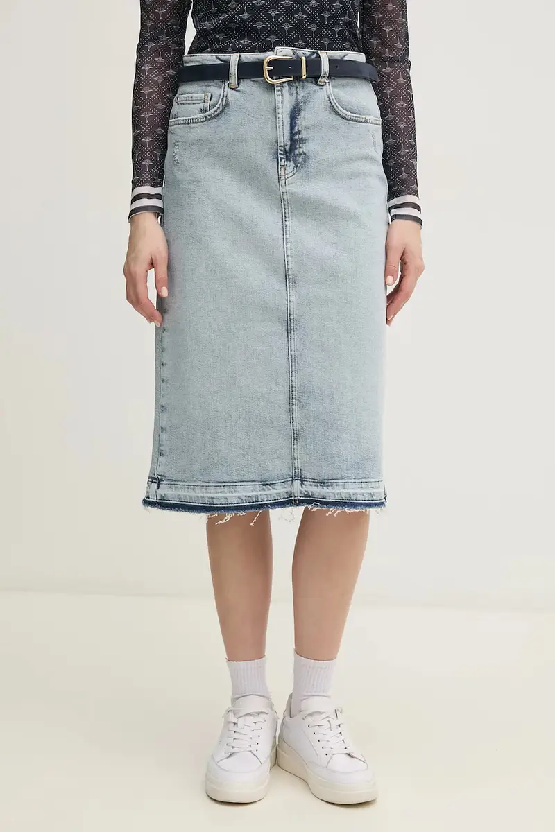 gonna di jeans colore blu 30046660