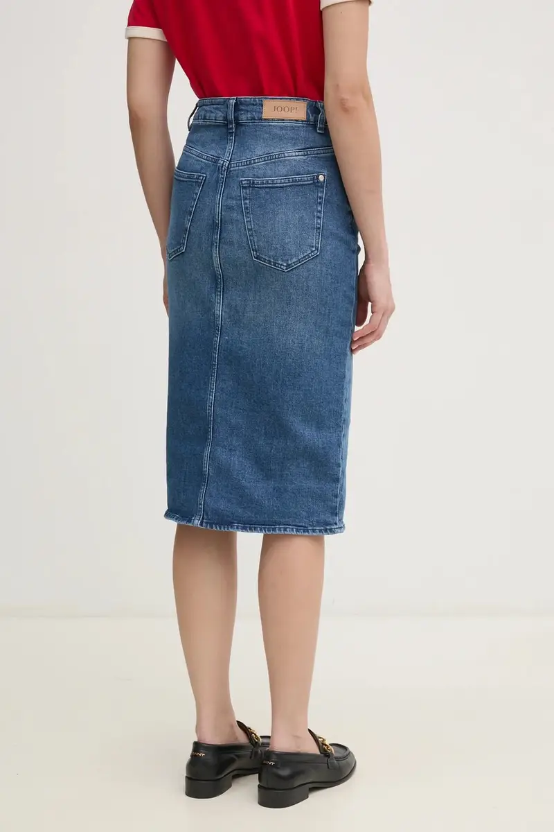 gonna di jeans colore blu 30047184 miniatura 3