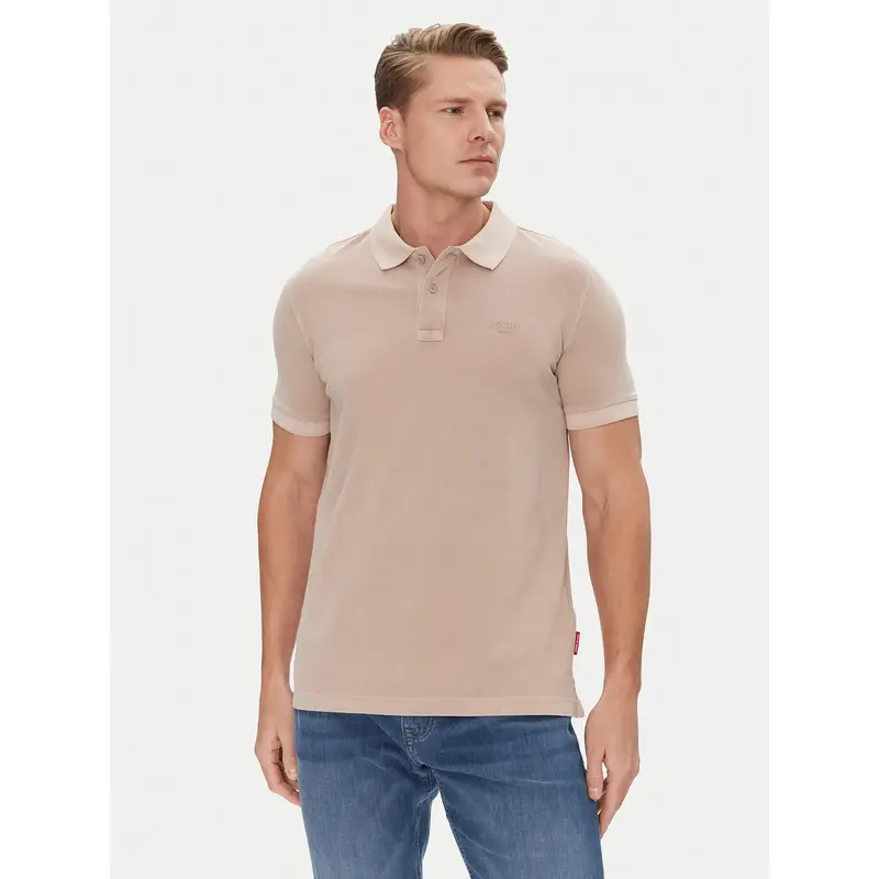 Polo 15 JJJ-02Ambrosian 30045619 Beige Modern Fit
