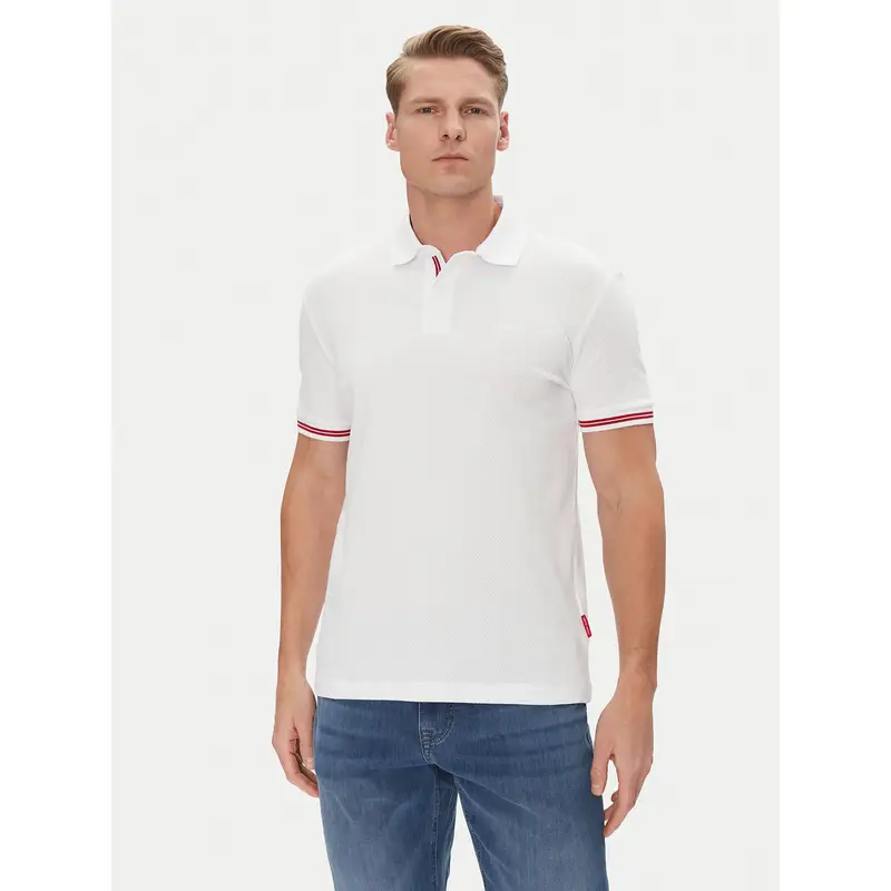 Polo 15 JJJ-17Amare 30046012 Bianco Modern Fit